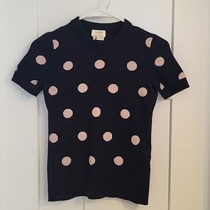 Kate Spade polka dot knit